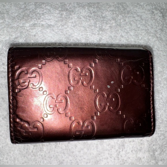 Gucci Guccisima key case red leather, Unisex… - Picture 2 of 11